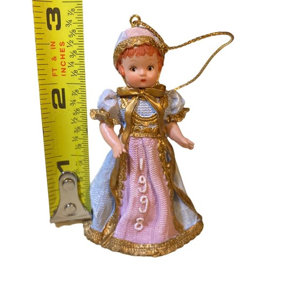 Effanbee Doll Christmas Ornament 1998 Limited Edition - Picture 14 of 14